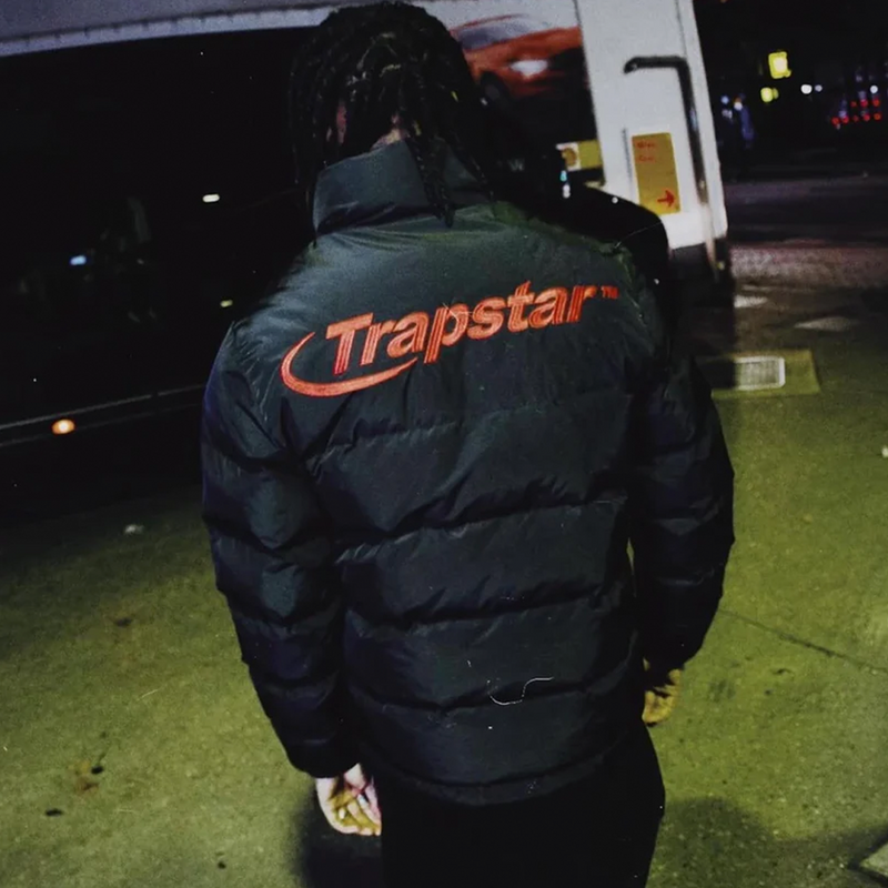 Trapstar Hyperdrive Technical Puffer Jacket Orange